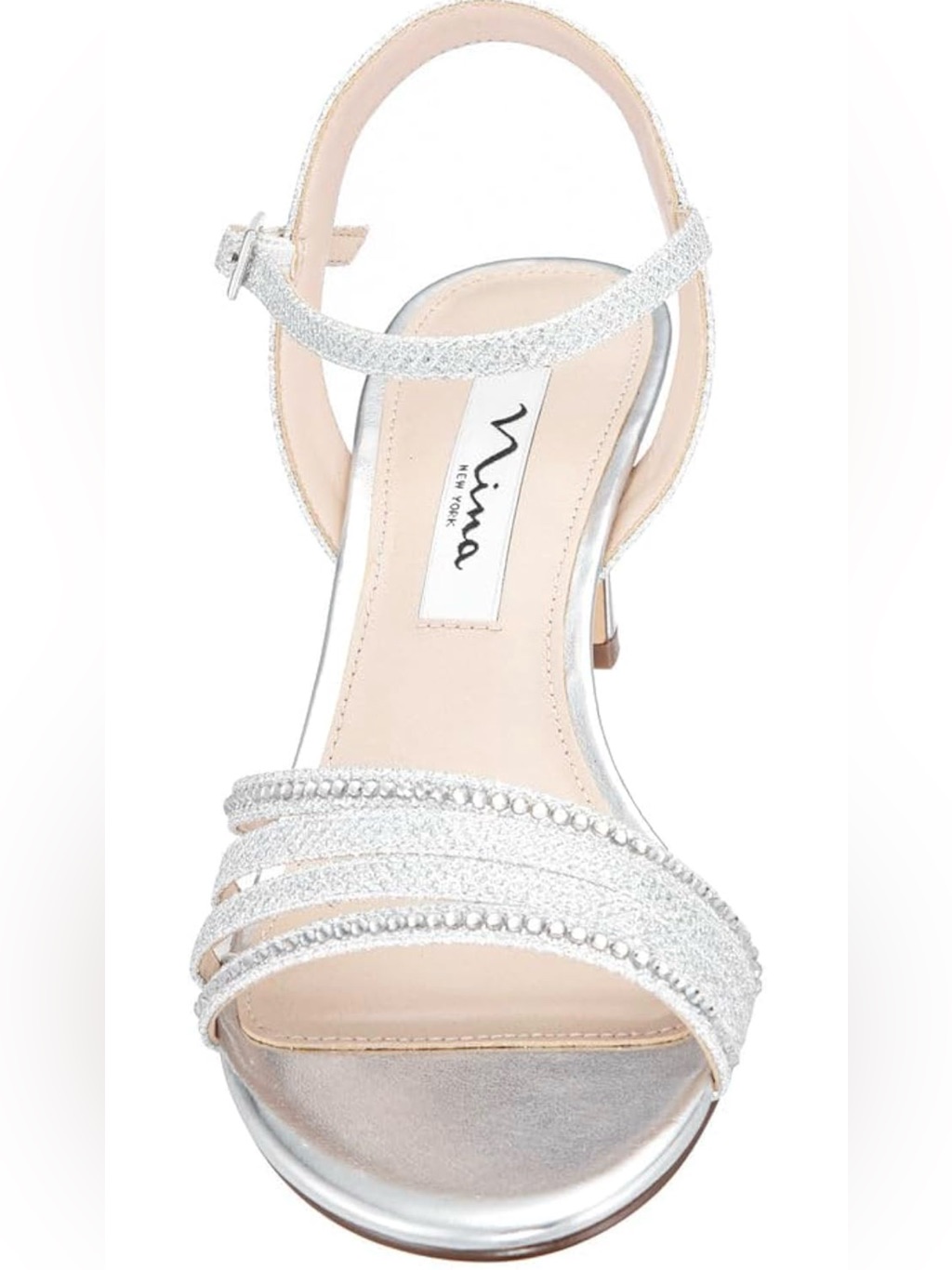 Nina Nelena - Women's Sparkling Dress Sandals With Crystal Embellishments Shoes — image 4 of 8